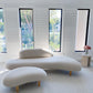 Noguchi Style Sculptural Free-Form Sofa and Ottoman