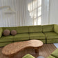 - Bespoke Large Sage Green Modular Sofa