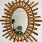 Vintage Italian Bamboo Mirror