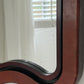 - Italian Wooden Shield Mirror