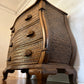 - Woven Curved Chest of Drawers