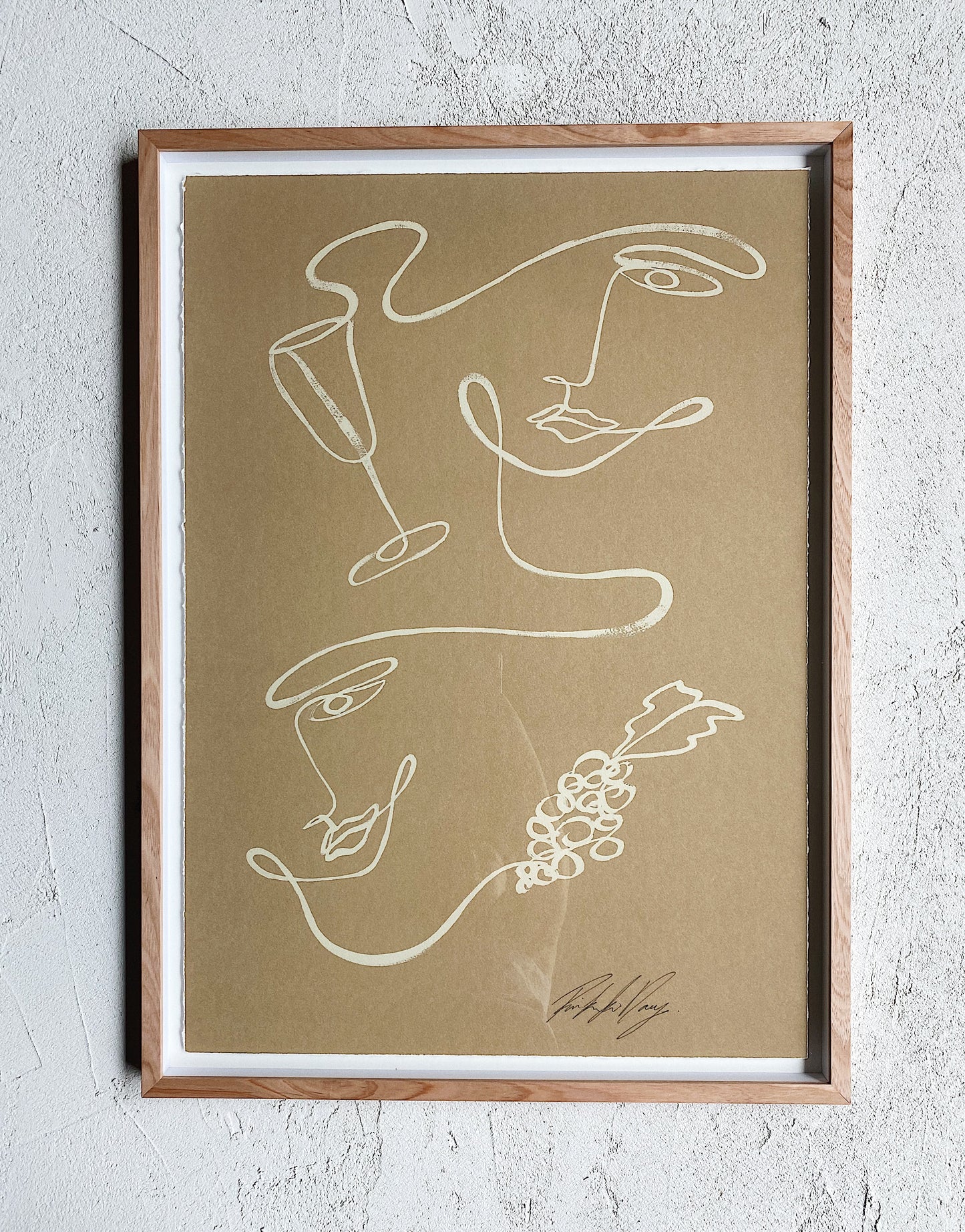 “3pm” By Rikki Day ~ Float framed in Tasmanian Oak, limited edition