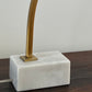 - Large Brass & Marble Lamp, Italy