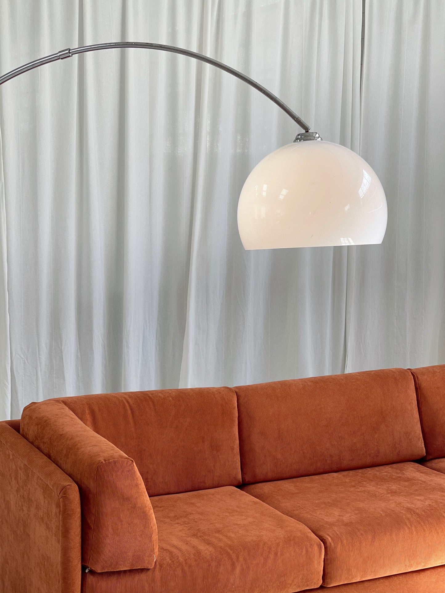 Arc Floor Lamp With Marble Base