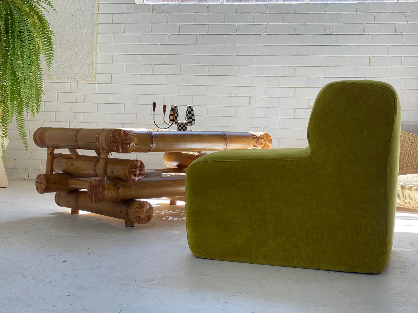 Velvet Chubby Modular Chair
