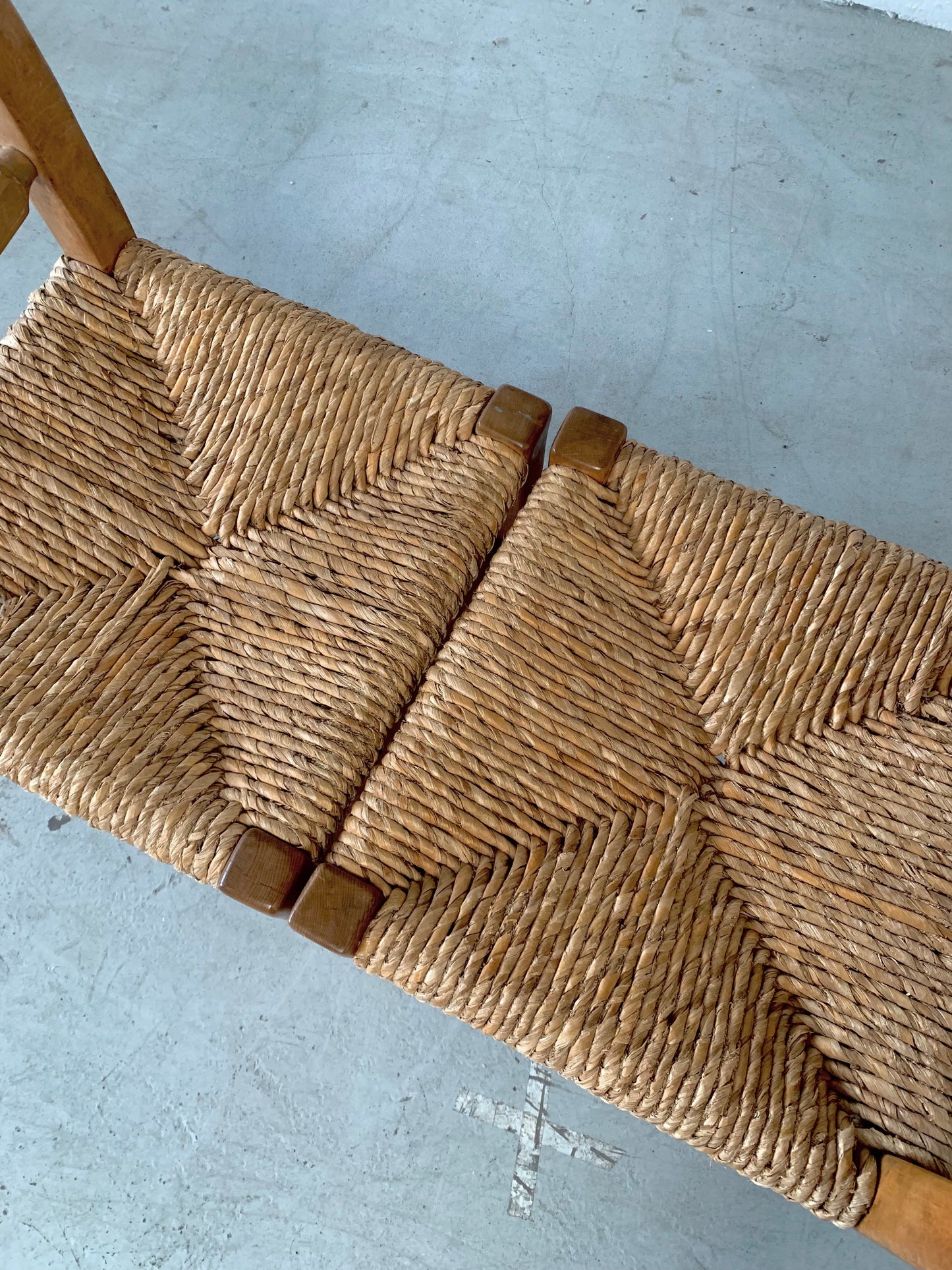 Four Wiggly Handmade Dining Chairs (Set)