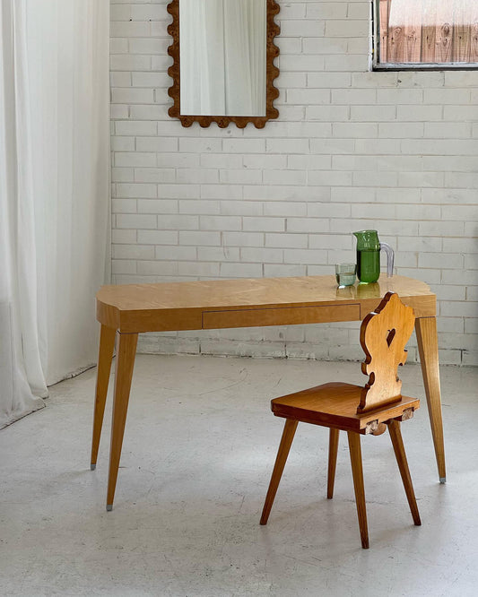 - Light Wooden Desk/Console Table