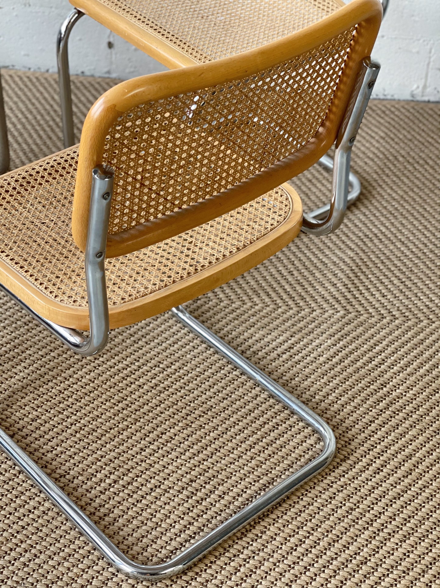 Set of Four Cesca Chairs - Made in Italy