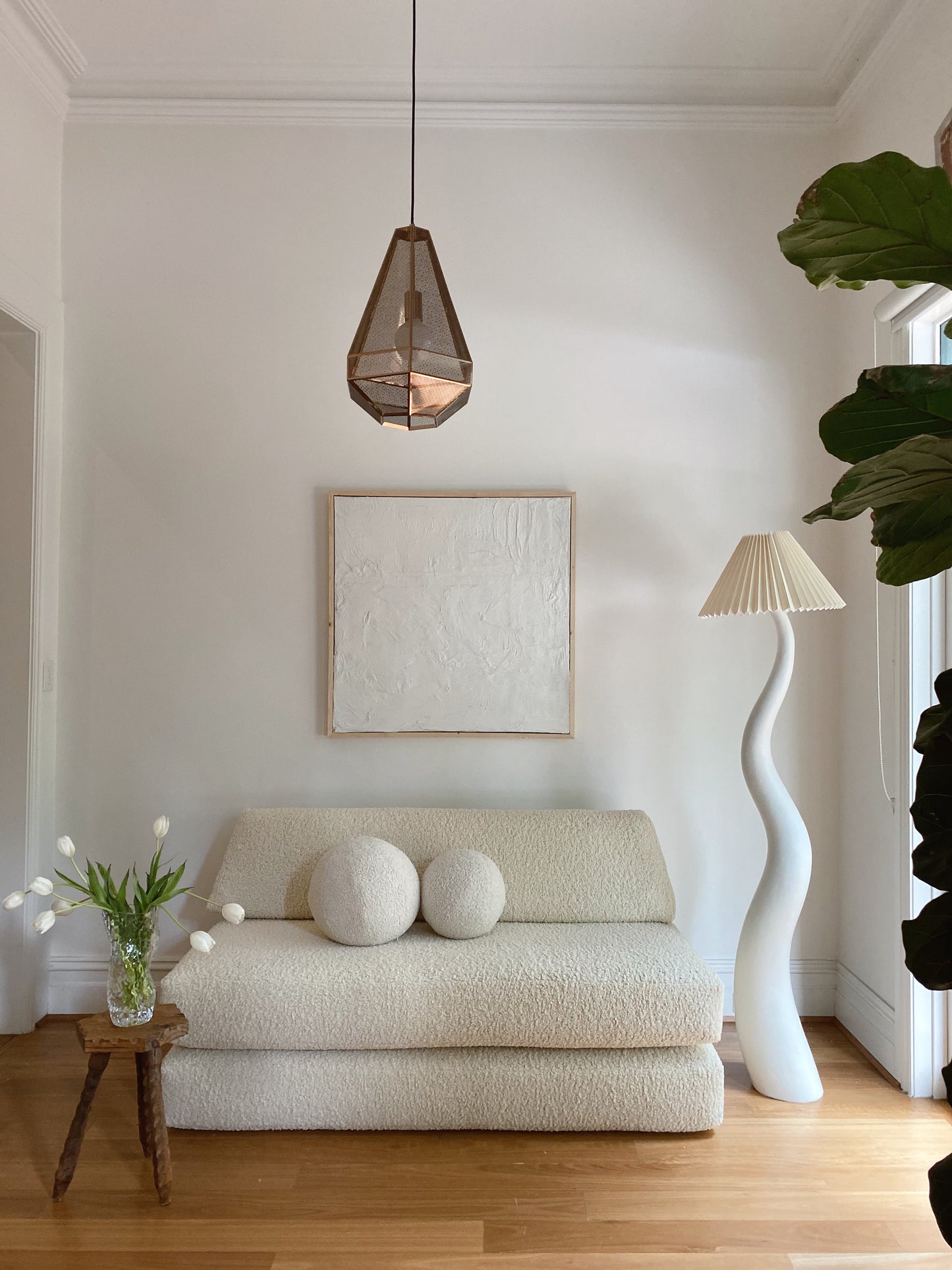 Boucle Modular Sofa / Day Bed