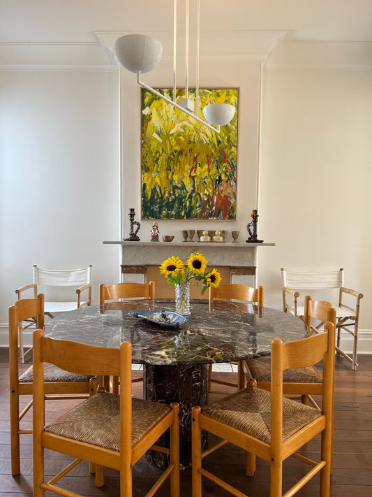 Italian Marble Dining Table