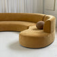 Bespoke Mustard Curvy Modular Sofa