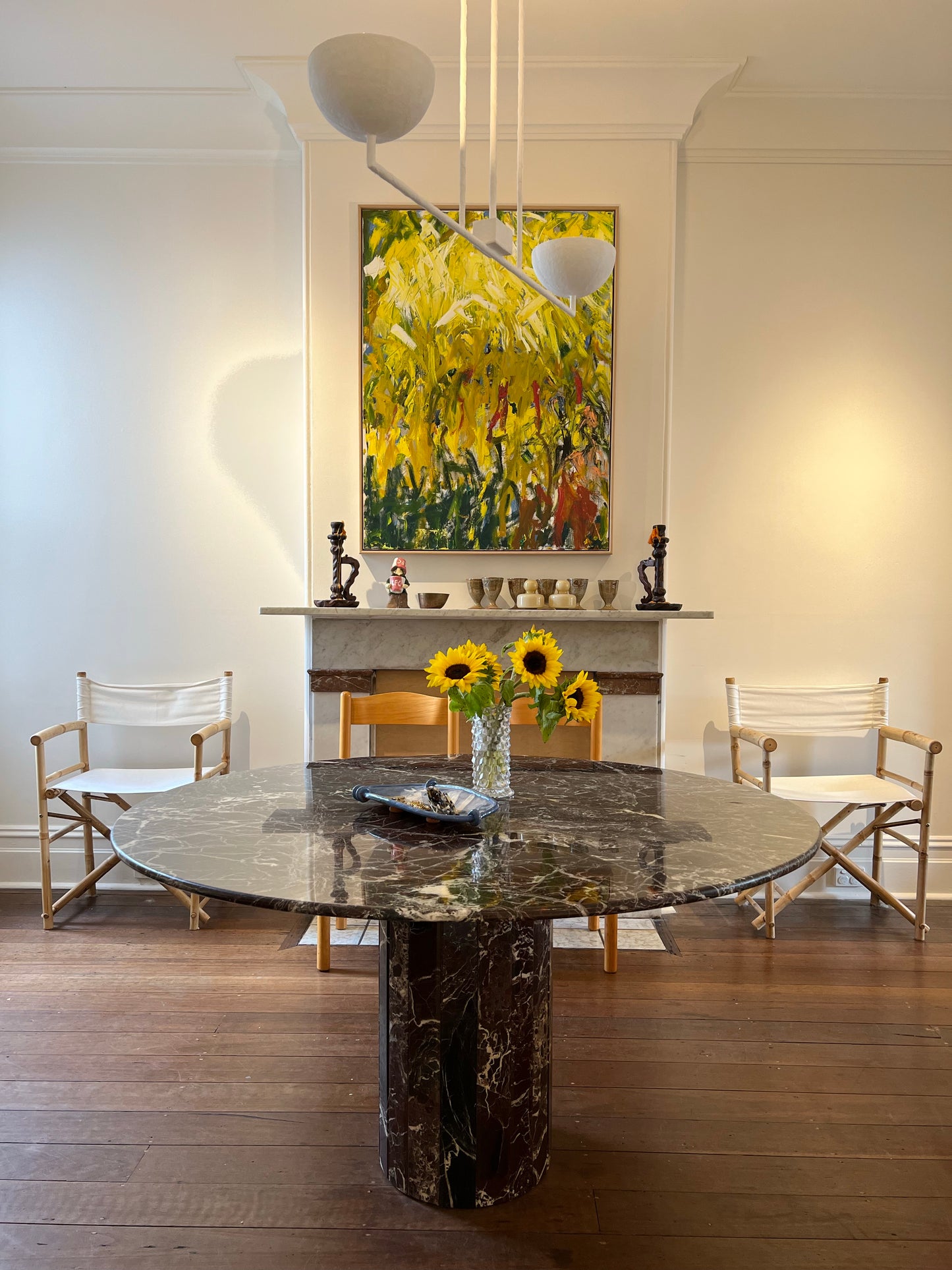 Italian Marble Dining Table