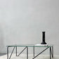 Geometric Glass Top Coffee Table