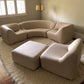 Featherston Numero VII Modular Sofa Reupholstered in Soft Wool