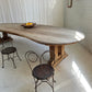 Custom Large Wooden Curved Table