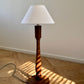 - Vintage Turned Wood Lamp