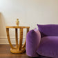 - Vintage Burl Side Table