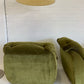 Vintage Green Velvet Armchairs