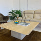Vintage Italian Travertine Coffee Table