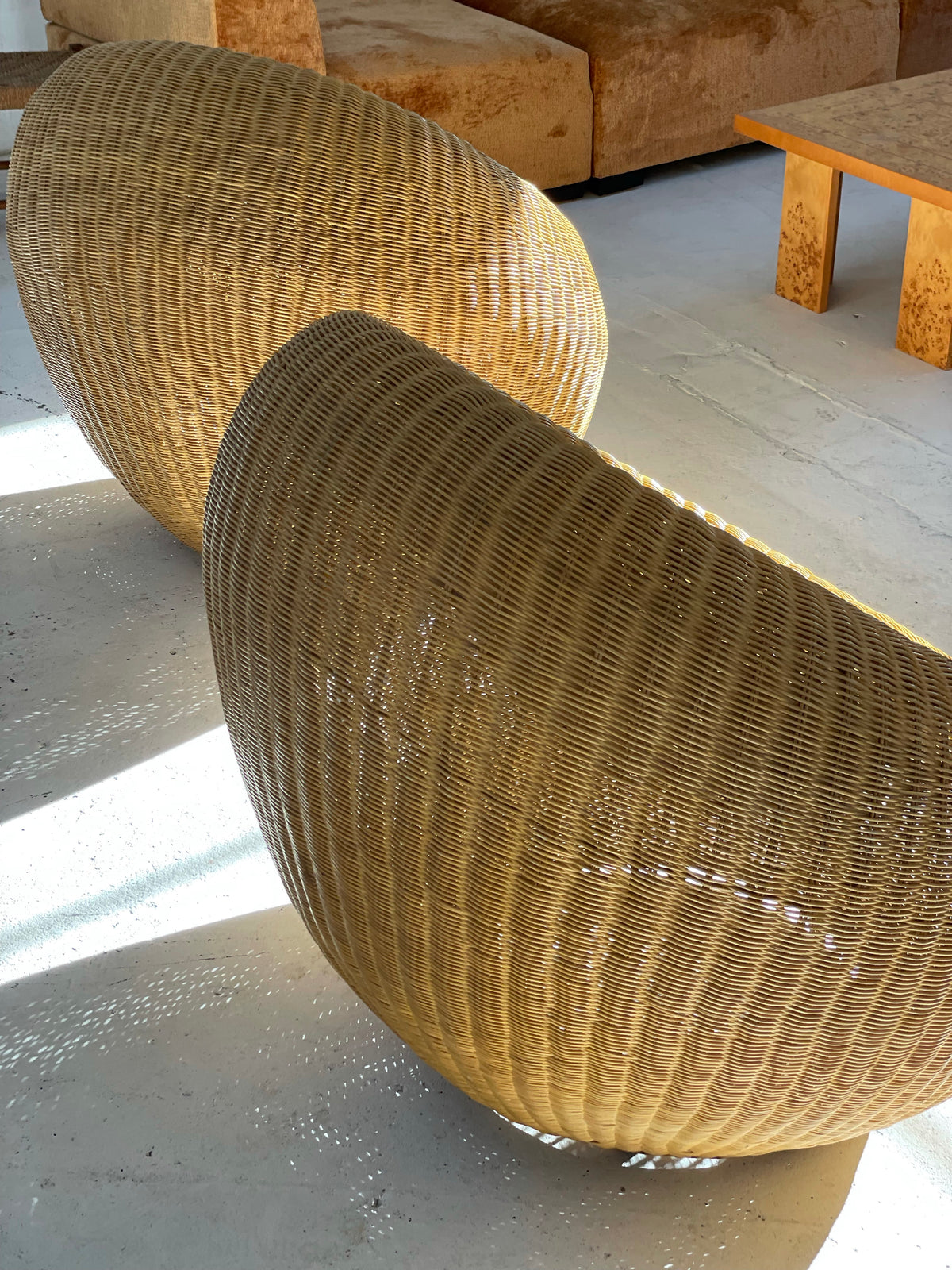 Cane Tub Chairs