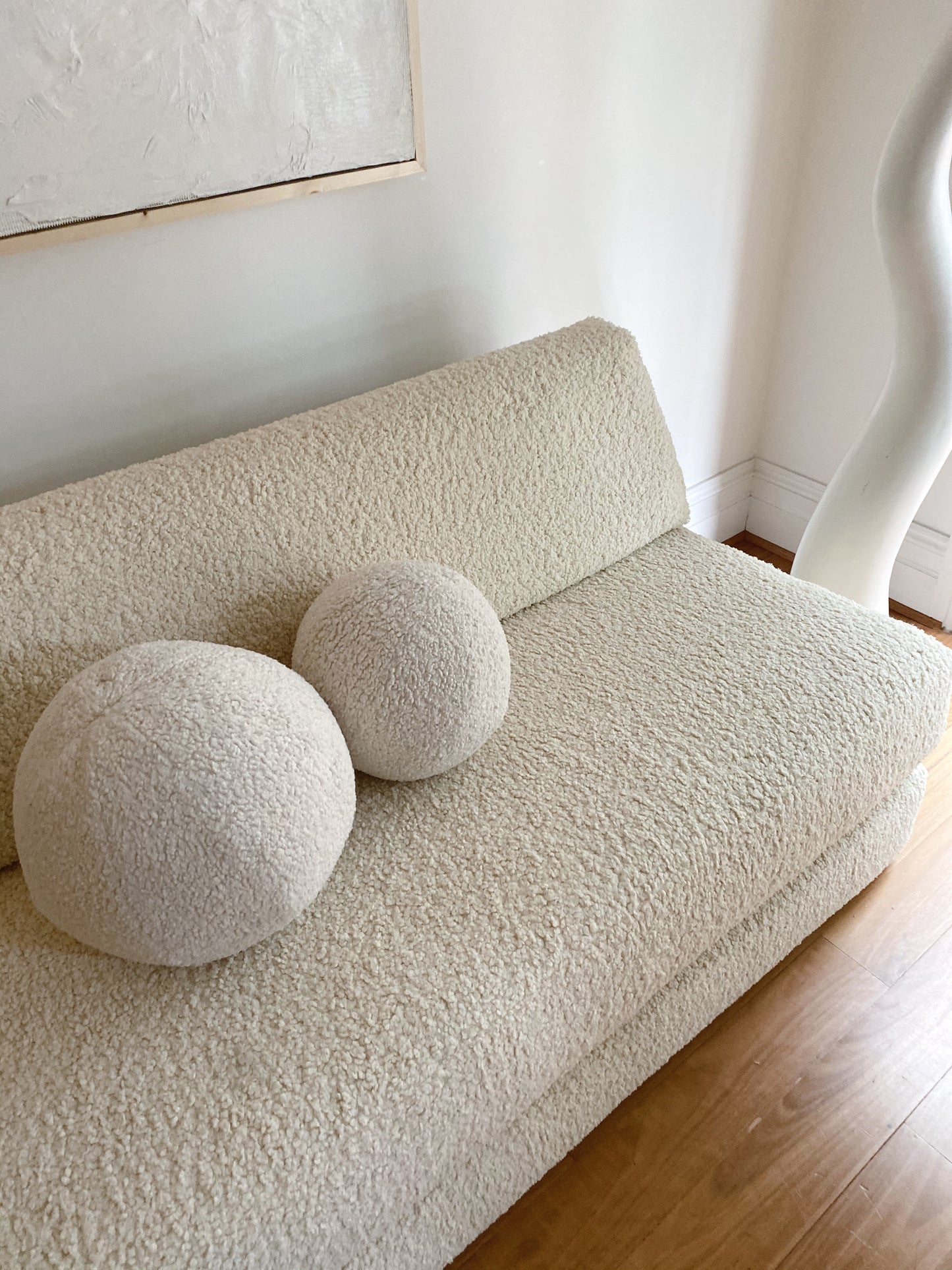 Boucle Modular Sofa / Day Bed