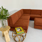 - Vintage Custom Modular Cord Sofa