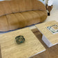Unfilled Travertine Side Table/ Coffee Table