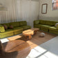 - Bespoke Large Sage Green Modular Sofa