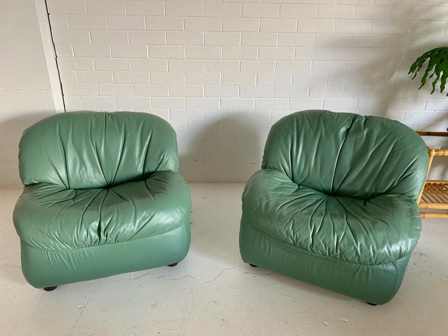 - Vintage Leather Armchair