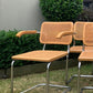 Set of 6 Marcel Breuer Cesca B32 Dining Chairs, Made in Italy