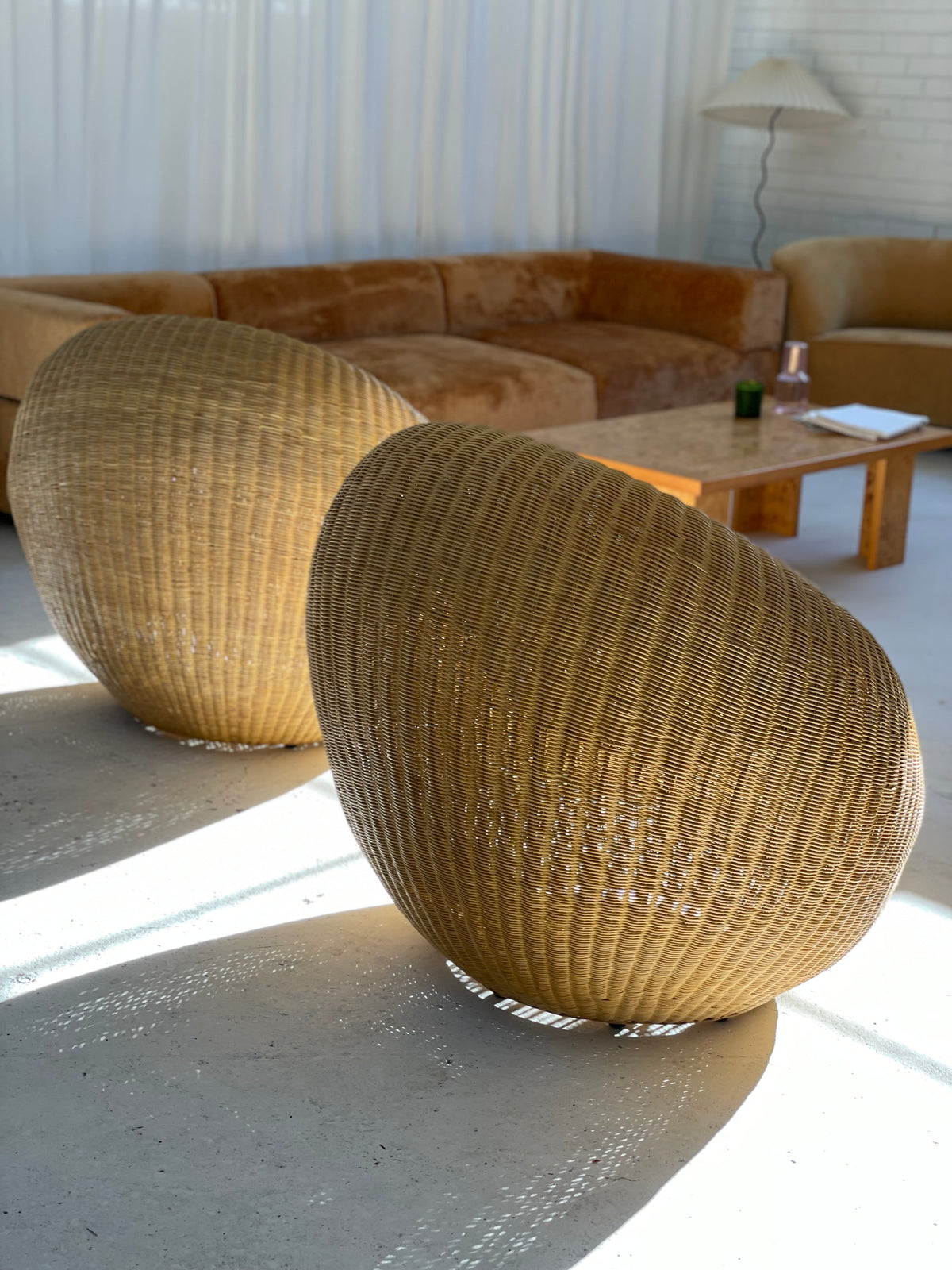 Cane Tub Chairs
