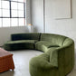 Bespoke Velvet Modular in Deep Botanical Green