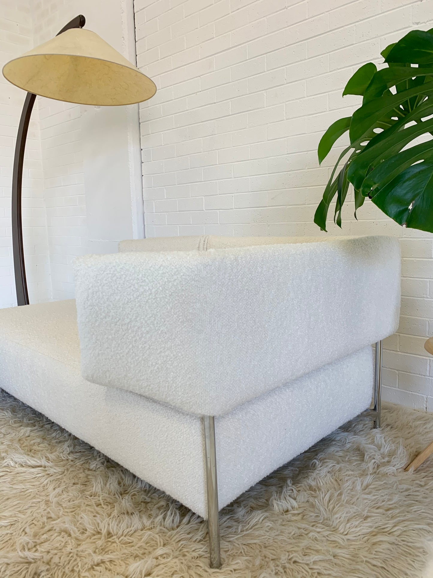 Wool Boucle “Tangeri” Sofa by Francesco Binfare for Edra