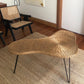 1950s Boomerang Wicker Coffee Table