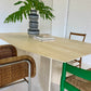 Vintage Travertine Dining Table