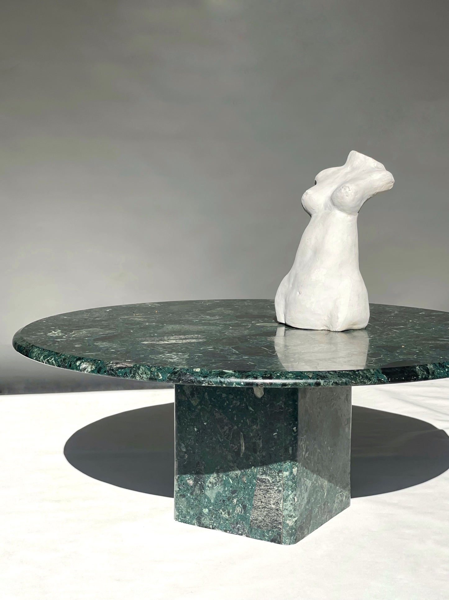 Green Marble Palladiana Coffee Table