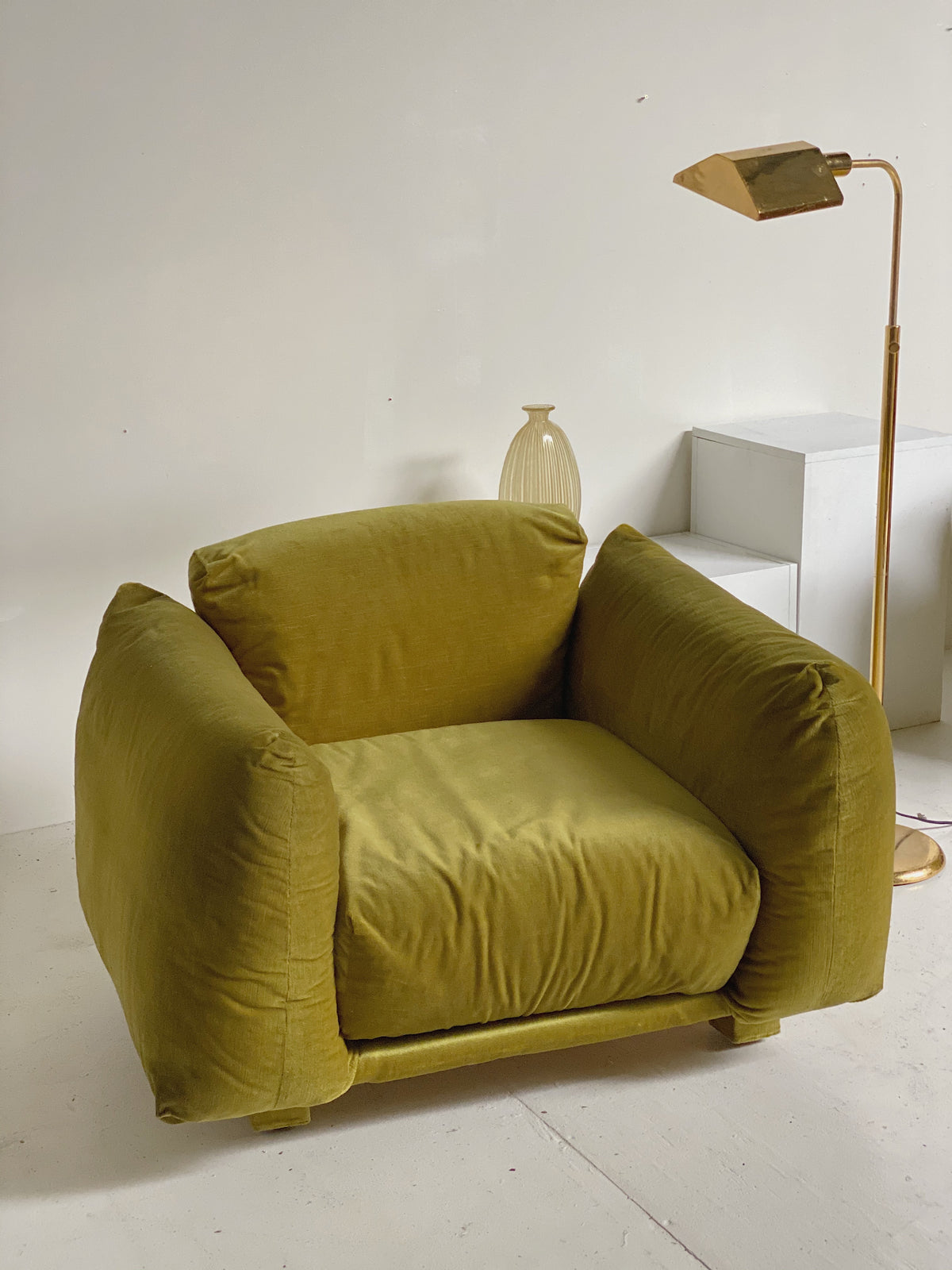 Chubby Velvet Lounge Chair