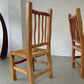 Four Wiggly Handmade Dining Chairs (Set)