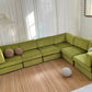 - Bespoke Large Sage Green Modular Sofa