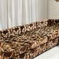 - Vintage Geometric Velvet Modular Sofa