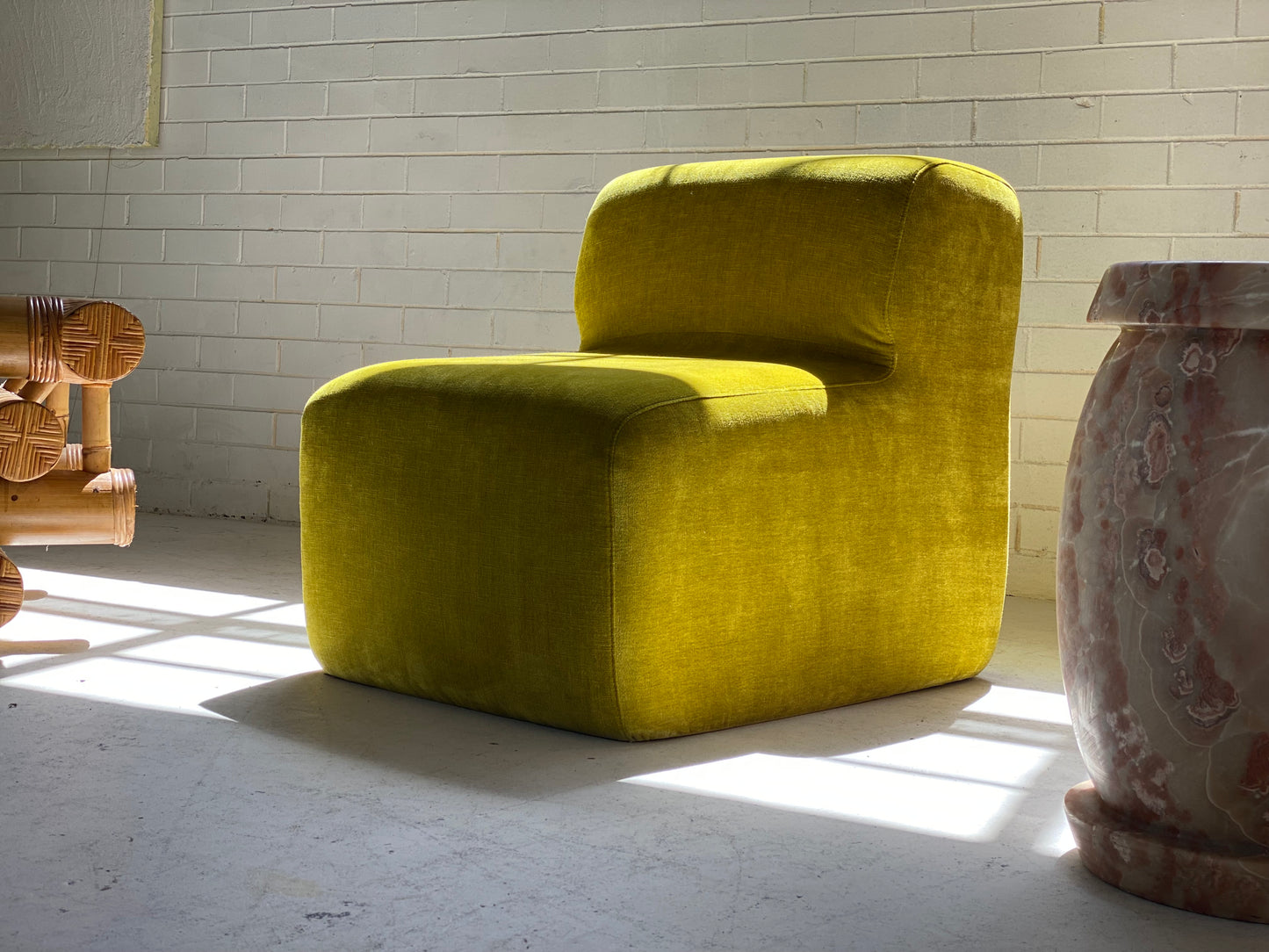Velvet Chubby Modular Chair