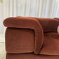 Vintage Fler Choc Velvet Modular Sofa / Bed