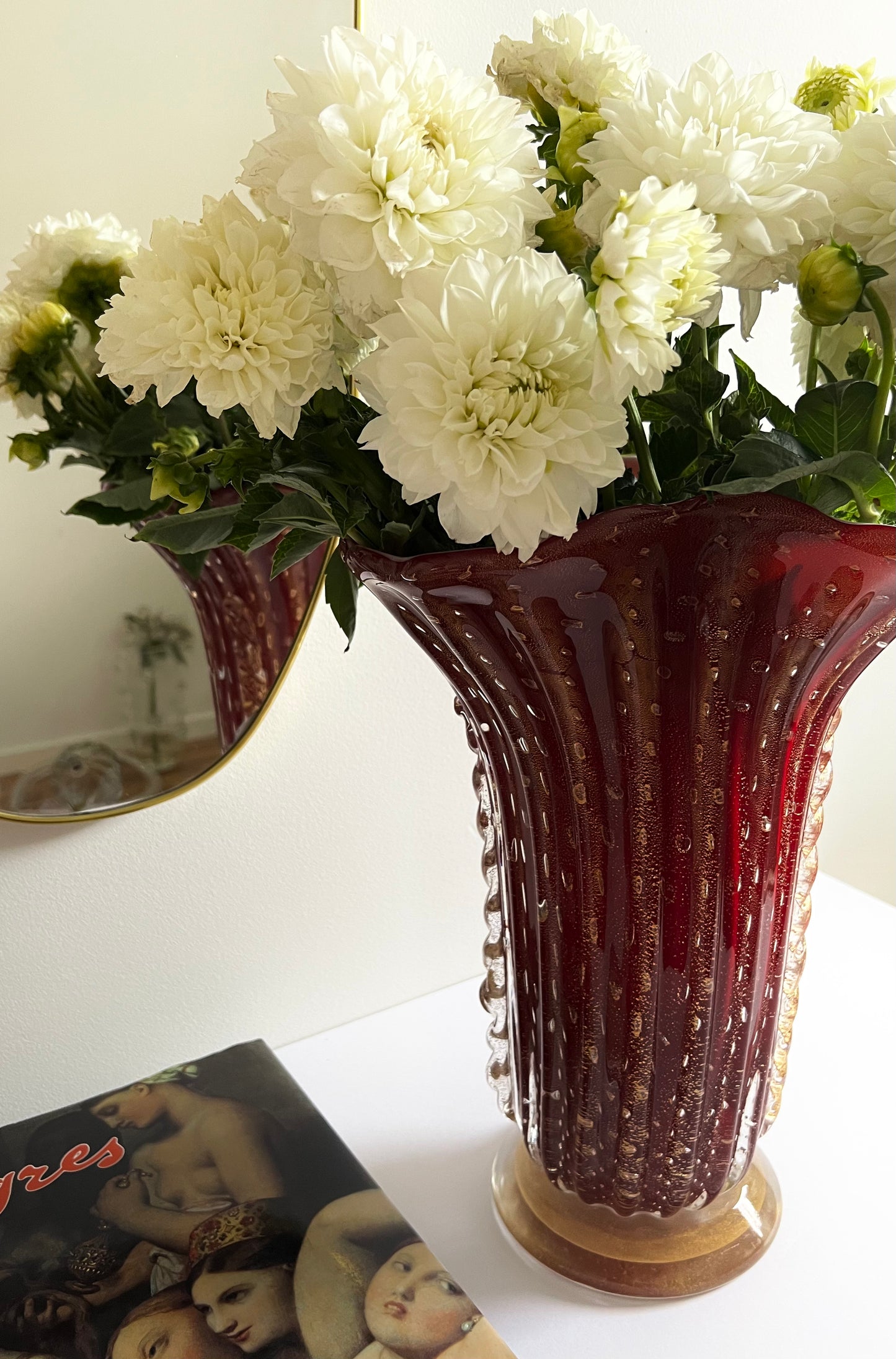 - Coronado D’Oro Murano Vase, 1950s Italy