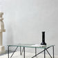 Geometric Glass Top Coffee Table
