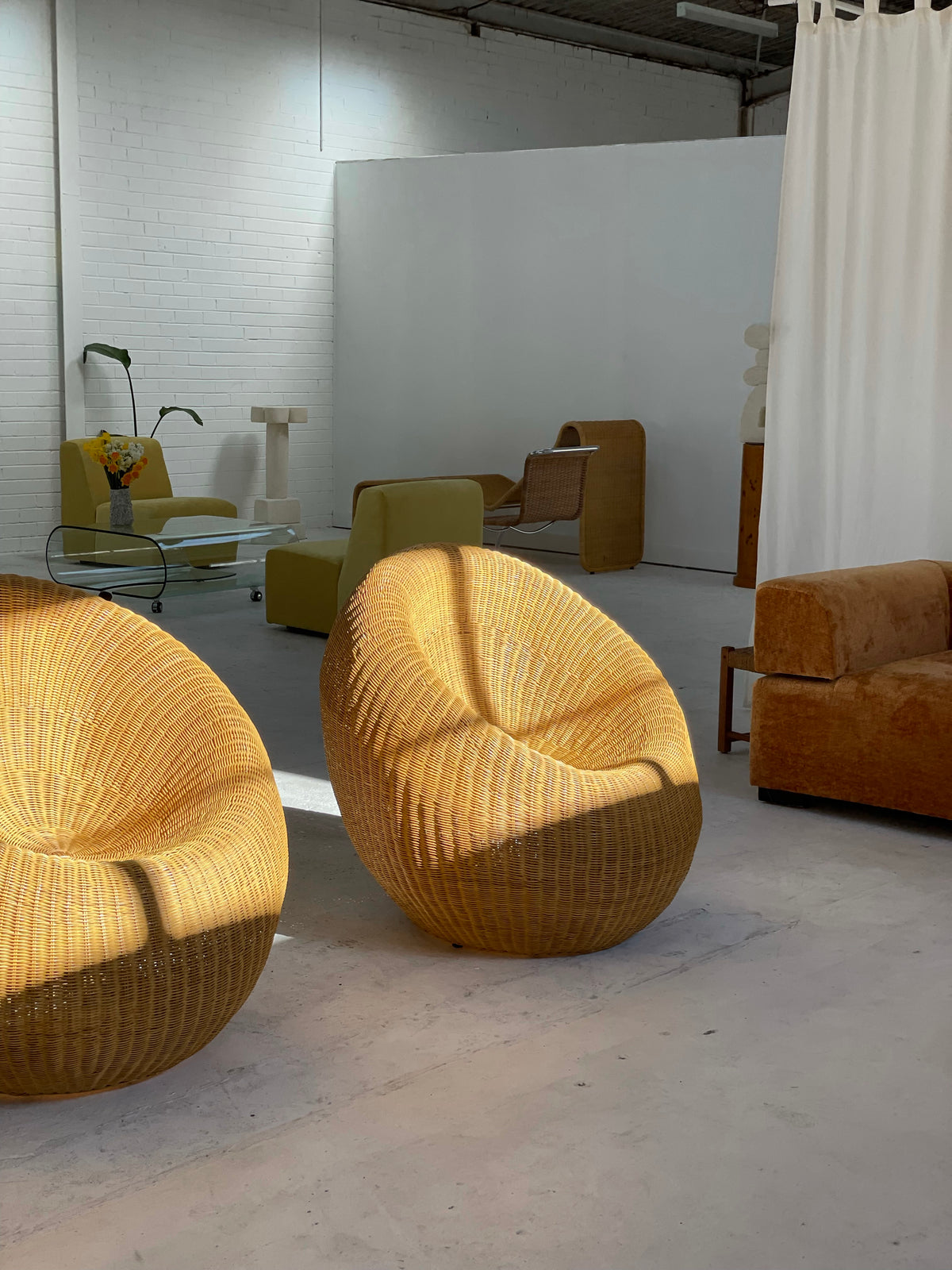 Cane Tub Chairs