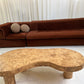 Vintage Fler Choc Velvet Modular Sofa / Bed