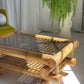 Large Bamboo Coffee Table