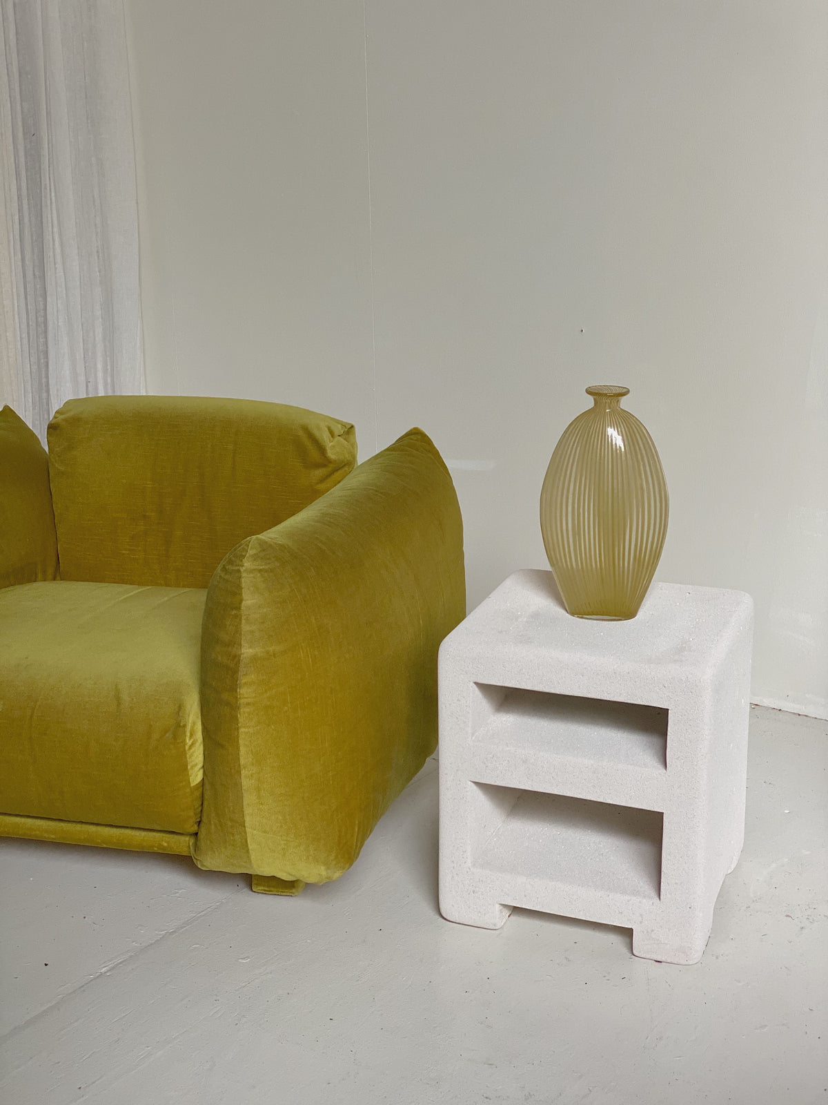 Chubby Velvet Lounge Chair