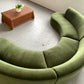 Bespoke Velvet Modular in Deep Botanical Green