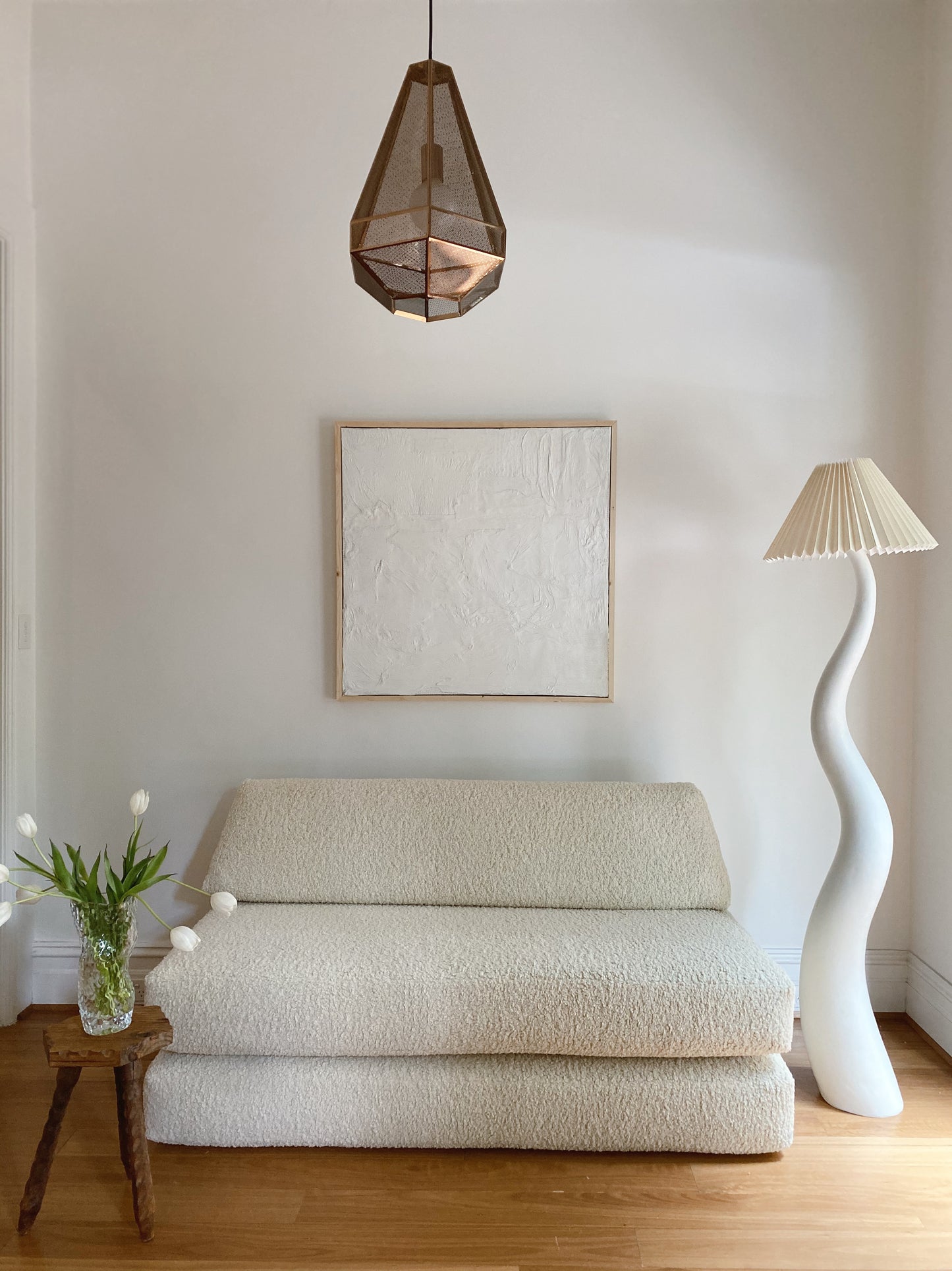 Boucle Modular Sofa / Day Bed